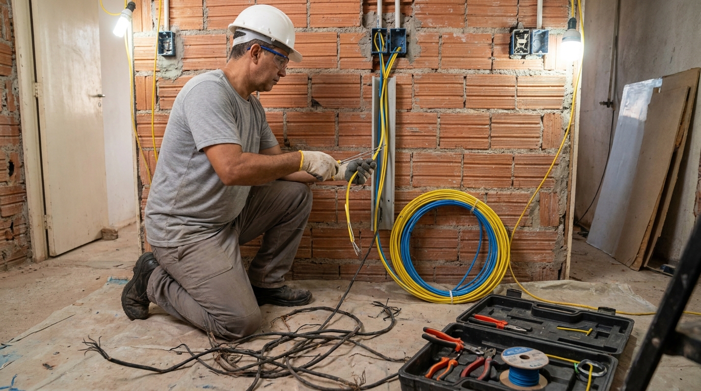 Adequação de Fiação em Maceió‑AL