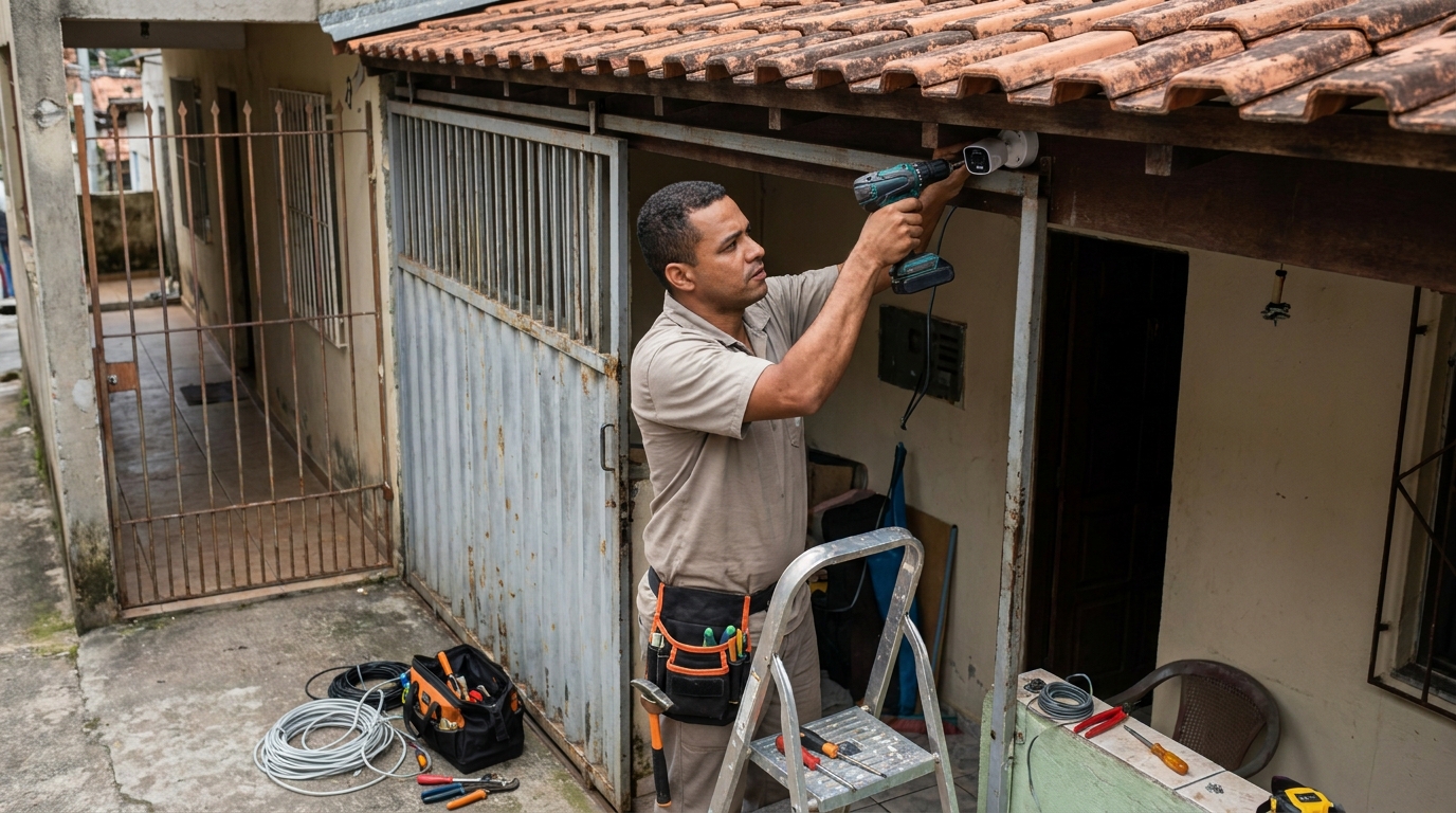 Instalação de Câmera Residencial em Maceió‑AL