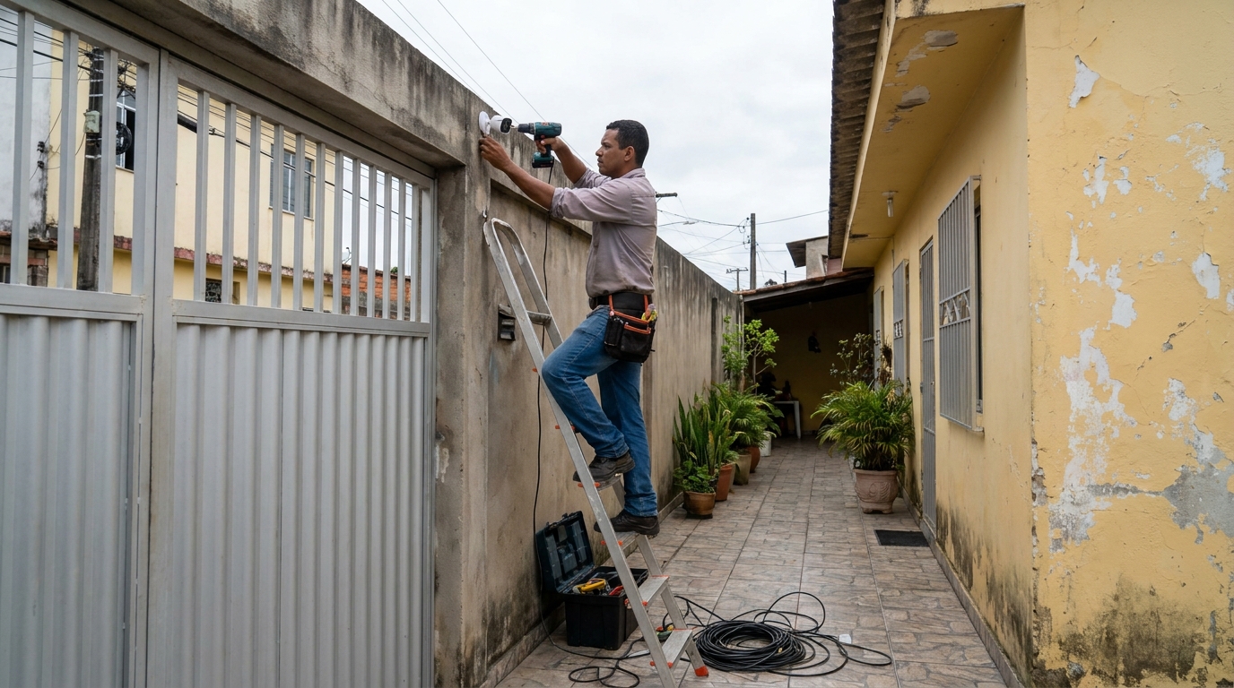 Passagem de Cabeamento em Maceió‑AL